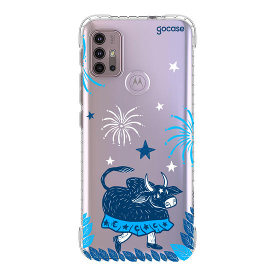 Capinha para celular  Boi Azul