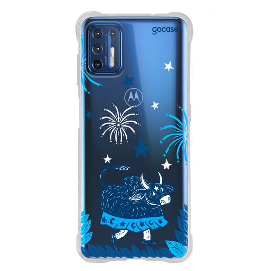 Capinha para celular  Boi Azul