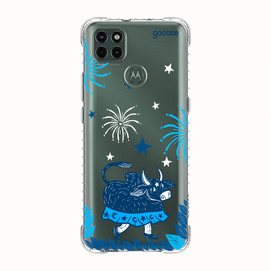 Capinha para celular  Boi Azul