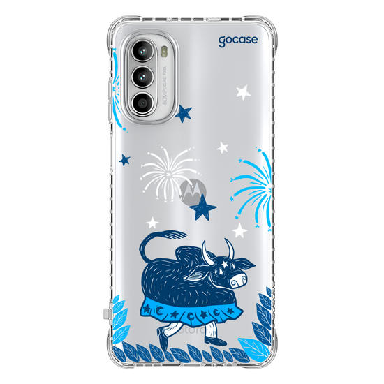 Capinha para celular  Boi Azul