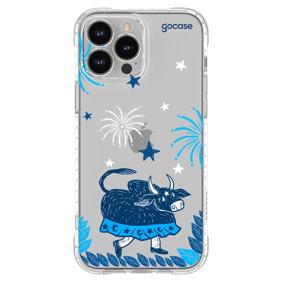 Capinha para celular  Boi Azul