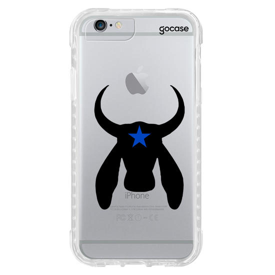Capinha para celular Estrela Boi Azul
