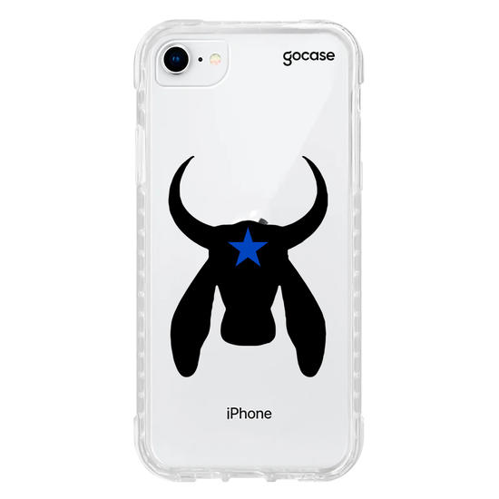 Capinha para celular Estrela Boi Azul