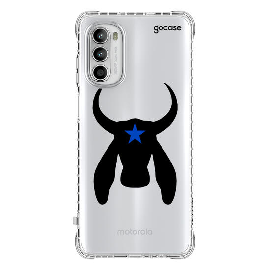 Capinha para celular Estrela Boi Azul