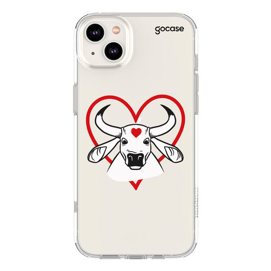 Capinha para celular  Boi Coração