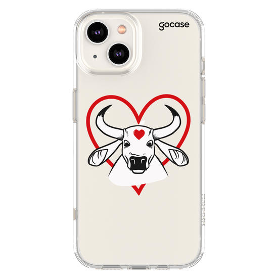 Capinha para celular  Boi Coração