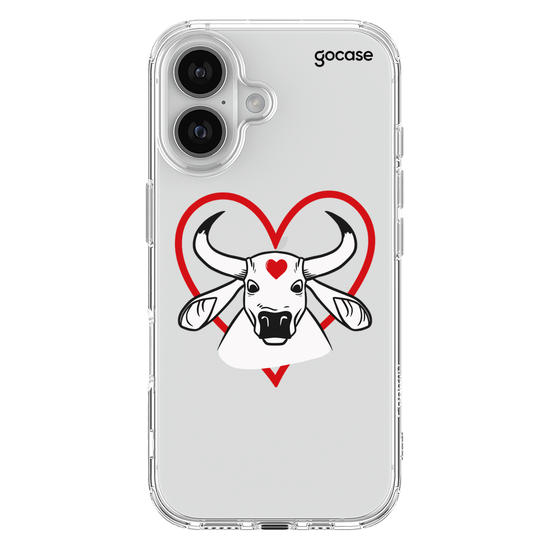 Capinha para celular  Boi Coração