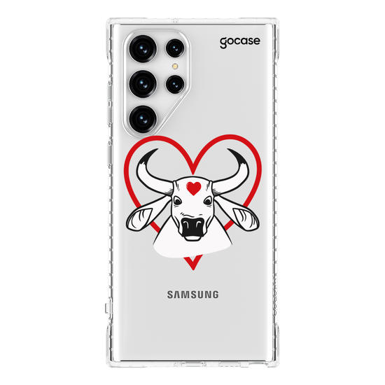 Capinha para celular  Boi Coração