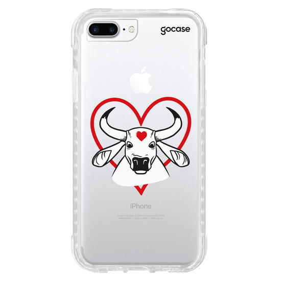 Capinha para celular  Boi Coração