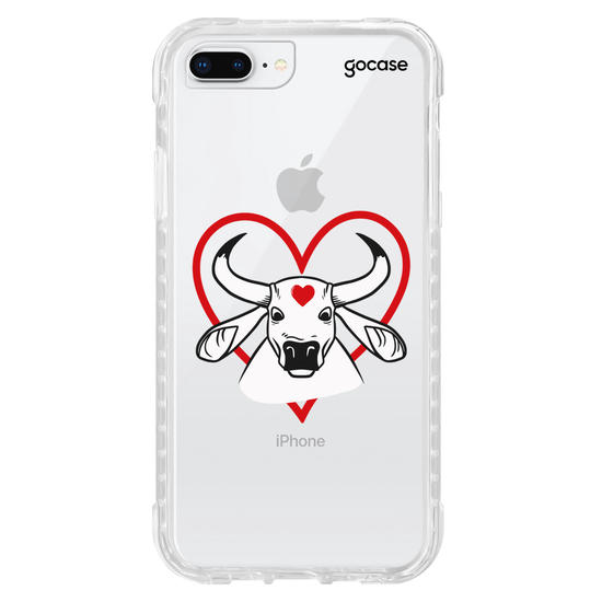 Capinha para celular  Boi Coração