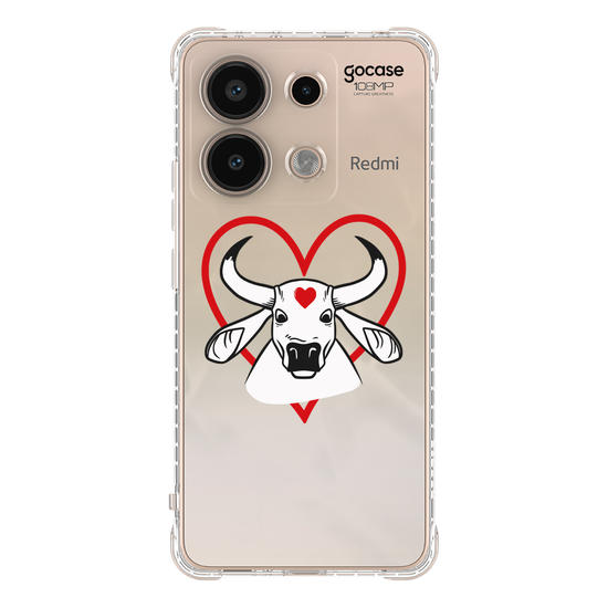 Capinha para celular  Boi Coração