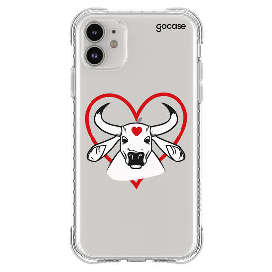 Capinha para celular  Boi Coração
