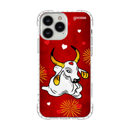 Capinha para celular  Boi Garantido e Corações