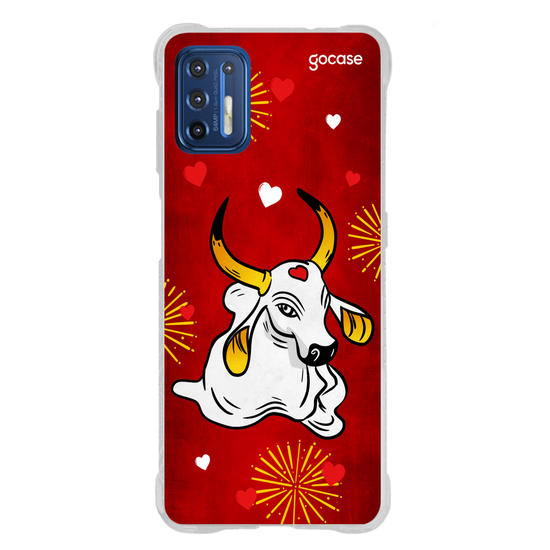 Capinha para celular  Boi Garantido e Corações