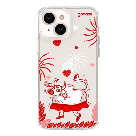 Capinha para celular  Boi Vermelho