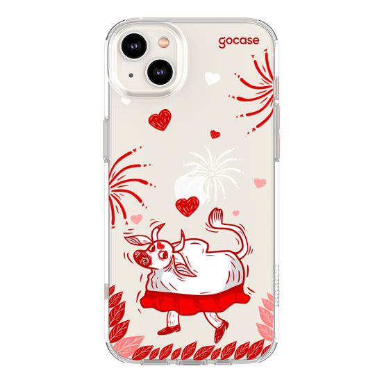Capinha para celular  Boi Vermelho