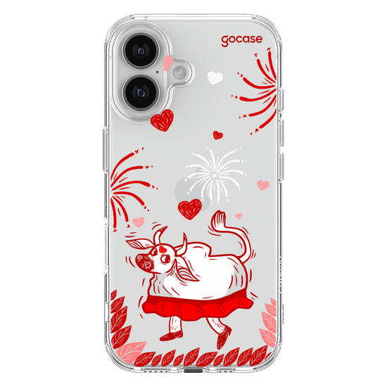 Capinha para celular  Boi Vermelho