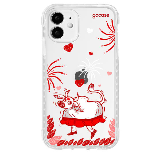 Capinha para celular  Boi Vermelho