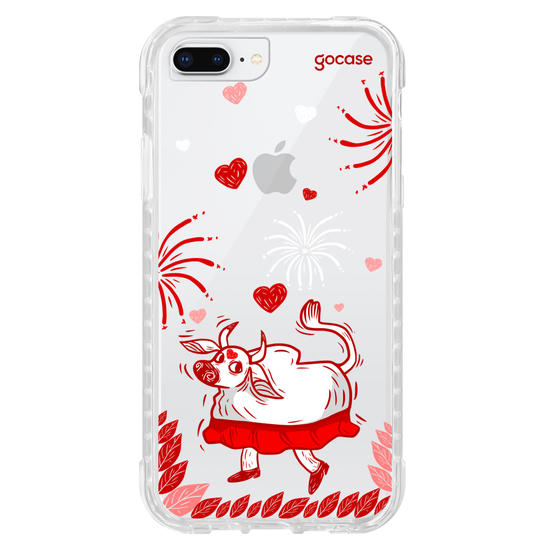 Capinha para celular  Boi Vermelho