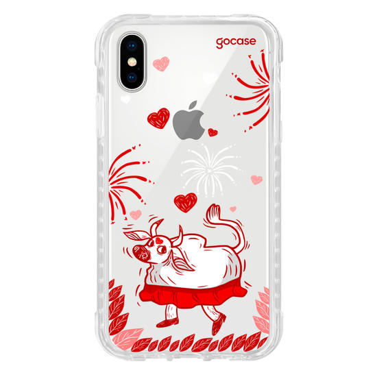 Capinha para celular  Boi Vermelho
