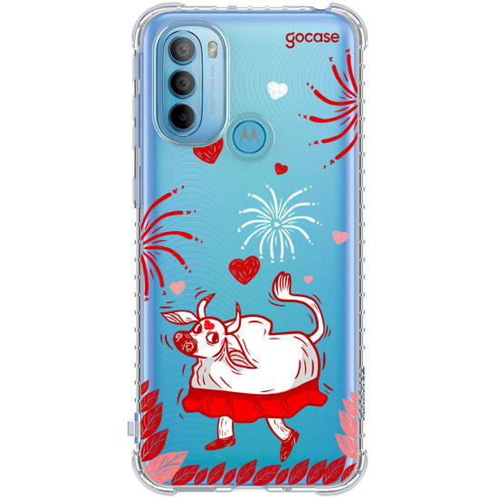 Capinha para celular  Boi Vermelho