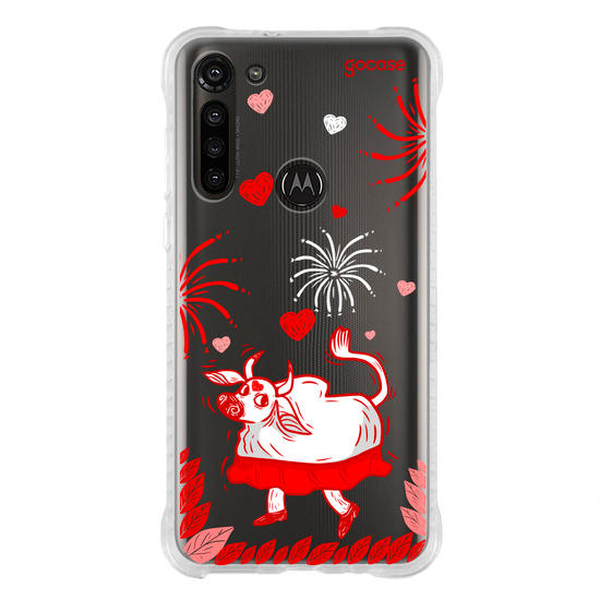 Capinha para celular  Boi Vermelho