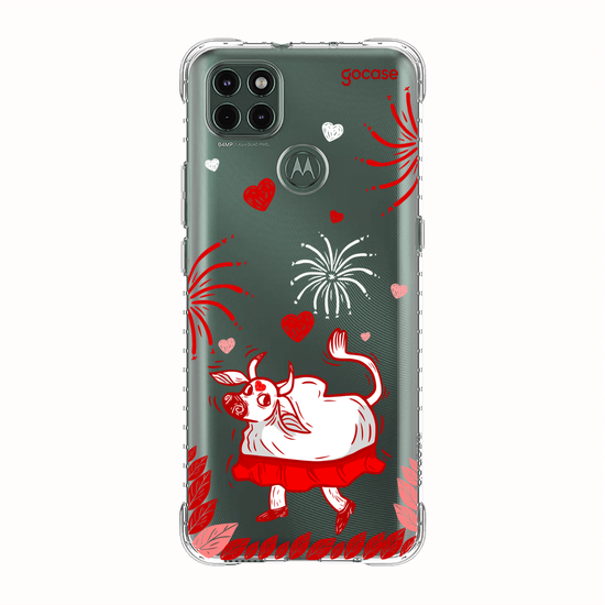 Capinha para celular  Boi Vermelho