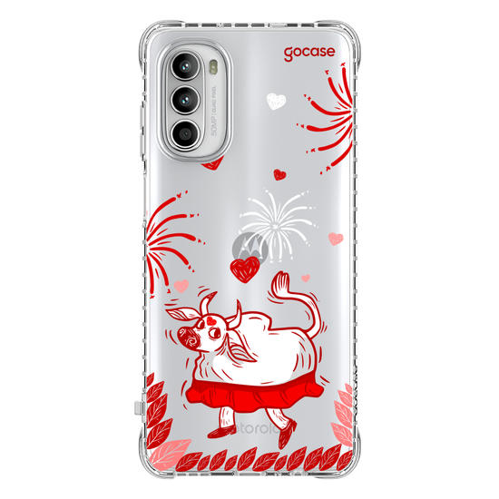 Capinha para celular  Boi Vermelho
