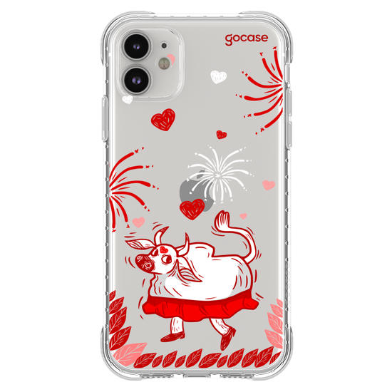 Capinha para celular  Boi Vermelho