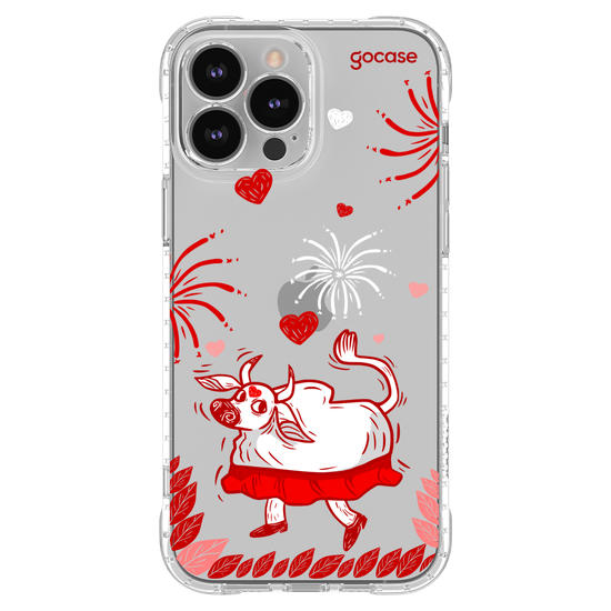 Capinha para celular  Boi Vermelho