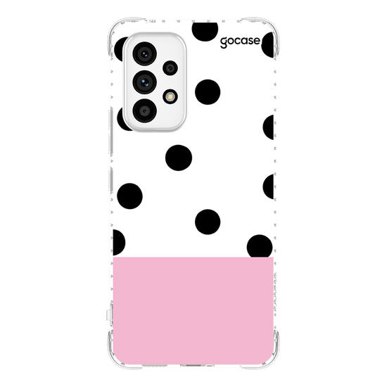Capinha para celular Bolinhas Tricolor