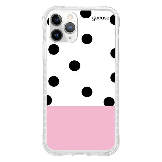 Capinha para celular Bolinhas Tricolor