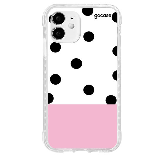 Capinha para celular Bolinhas Tricolor