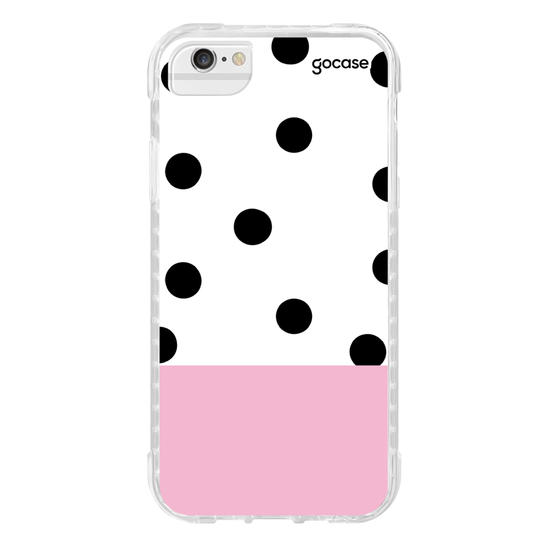 Capinha para celular Bolinhas Tricolor