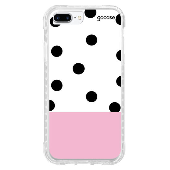 Capinha para celular Bolinhas Tricolor