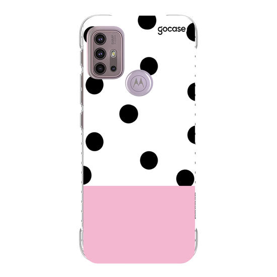 Capinha para celular Bolinhas Tricolor
