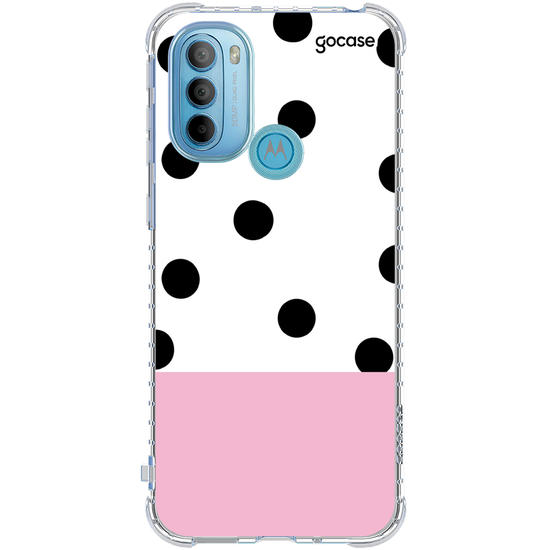 Capinha para celular Bolinhas Tricolor