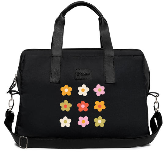 Bolsa Joy -   Flores Coloridas Groovy
