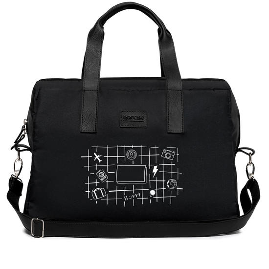 Bolsa Joy Preta - Trip Line - by Marfisa Delorence