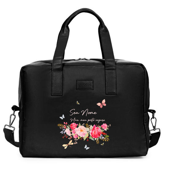 Bolsa Joy Pro -  Mãe - Flores e Frases