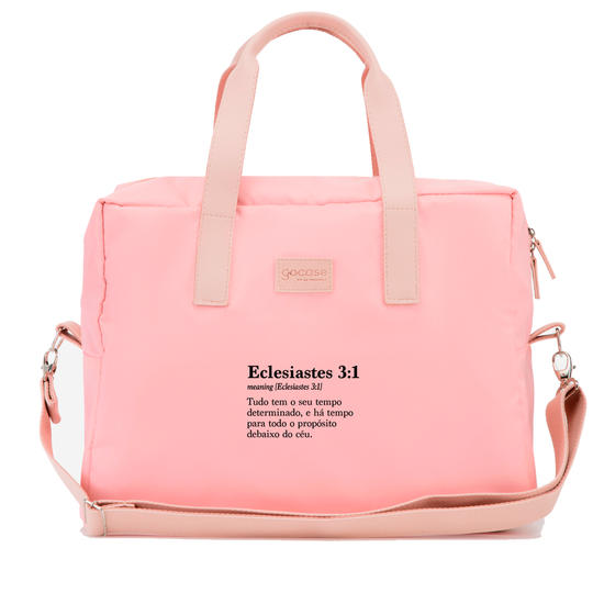 Bolsa Joy Rosa - Meu Versículo