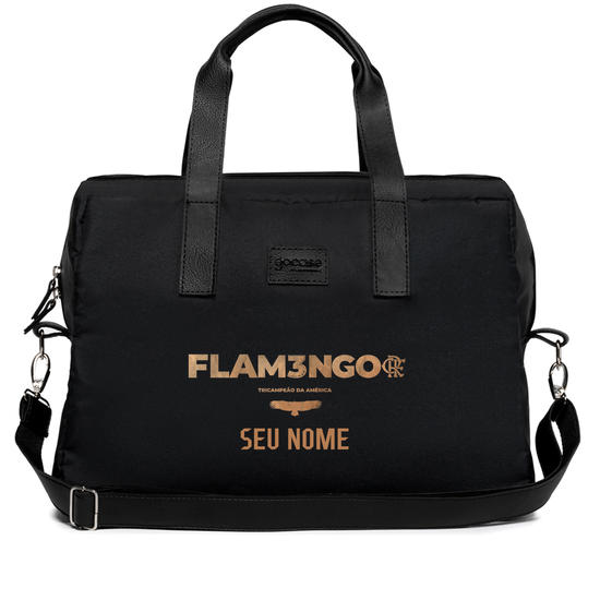 Bolsa Joy Preto - Flamengo Tricampeão