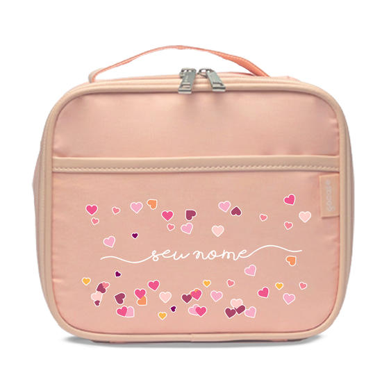 Bolsa Térmica Midi Pro - Corações Flutuantes