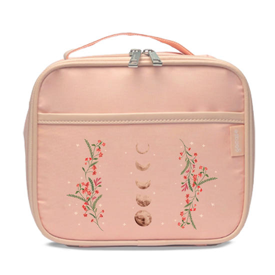 Bolsa Térmica Midi Pro - Fases da Lua entre Flores