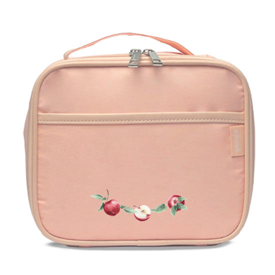 Bolsa Térmica Midi Pro - Maçã com Flores Inicial & Nome