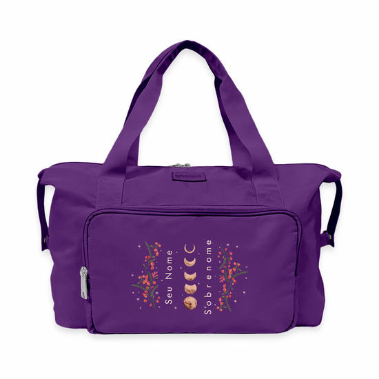 Bolsa Moove - Fases da Lua entre Flores Bolsa Moove - Fases da Lua entre Flores