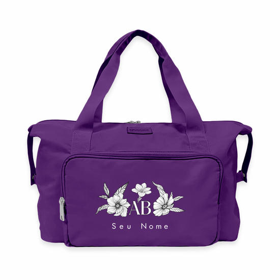 Bolsa Moove - Inicial Flores Minimalista Bolsa Moove - Inicial Flores Minimalista