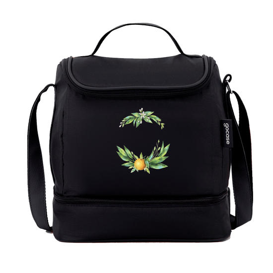  Bolsa Térmica Fruit - Laranha com Inicial e Nome