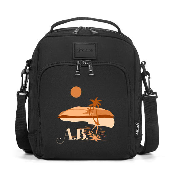 Bolsa Térmica Fun Preta - Paisagem Boho