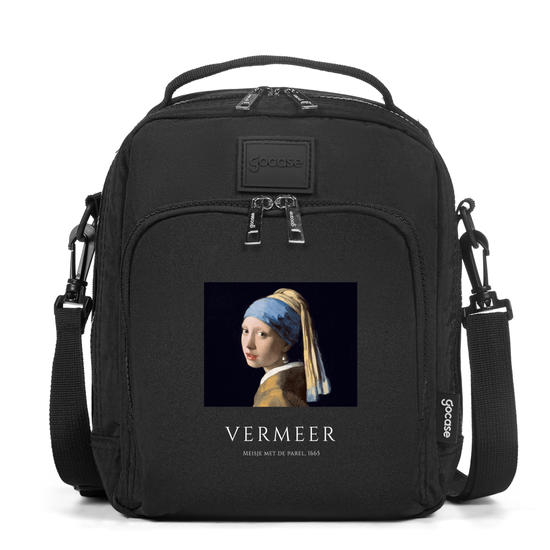 Bolsa Térmica Fun Preta - Vermeer - Moça com o Brinco de Pérola